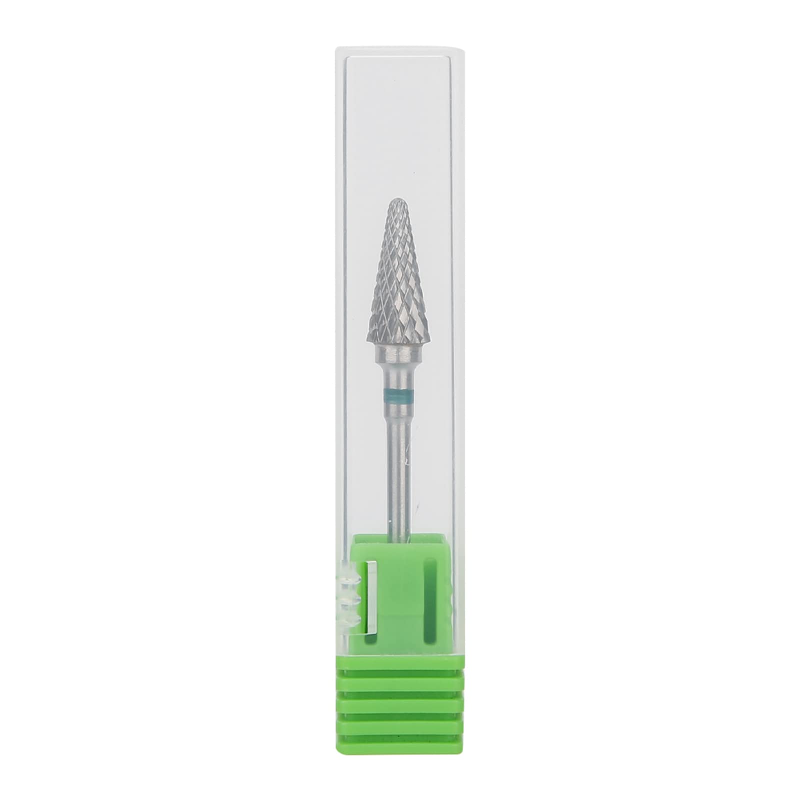 Joyzan Punte Fresa Unghie, Nail Drill Bit Manicure in Acciaio al Tungsteno Lucidare la Testa di Smerigliatura del Strumento Rimozione Gel Semipermanente Cuticola con Scatola per Pedicure Domestico