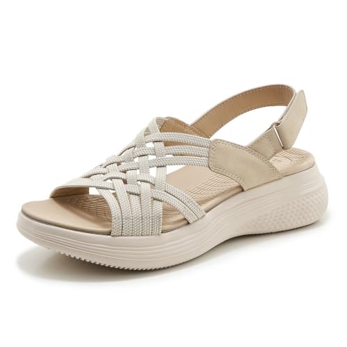 Sandales larges femme bout ouvert pour retrouver le plaisir de marcher
