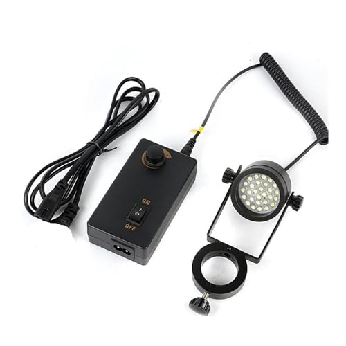 Microscope Microscope Oblique Light Source Stereo Microscope Side Light Source Fill Light 26mm/33mm Oblique Light Source 28 LED Adjustable Auxiliary Light Source(26mm)