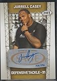2011 Hit Jurrell Casey Autographed Rookie Football Card