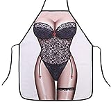 Tamaño universal, el tamaño del delantal es de 73 cm (L) X 60 cm (W) / 28.75 "(L) x 23.6" (W) con aprox., Para los detalles, por favor verifique las imágenes