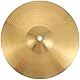 ERINGOGO 10 Zoll Crash- Becken für Schlagzeug Trommelbecken Cymbal Hutbecken aus Messing Glockenbecken für Anfänger Schlaginstrument (Golden)