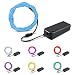 EL Wire, KOMAKE 9ft Neon Lights 7 Pack EL Wire Kit Neon Glowing Strobing Electroluminescent Wire for Halloween Christmas Party Decoration Home (Green, Blue, Red, Yellow, Purple, White, Pink) (7 Color)
