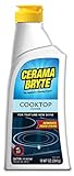 Cerama Bryte Removes Tough Stains Cooktop and Stove Top Cleaner for Glass - Ceramic Surfaces, 10 Ounces, 1 Pack