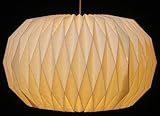 GURU SHOP Origami Design Papier Lampenschirm - Modell Venetia, 26x44x44 cm