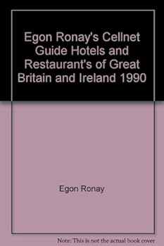 Paperback Egon Ronay's Cellnet Guide Hotels and Restaurant's of Great Britain and Ireland, 1990 Book