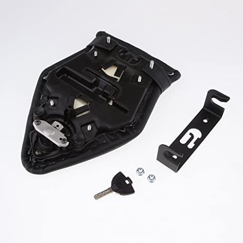 Asiento trasero de motocicleta para segundo usuario con estructura resistente PU 3