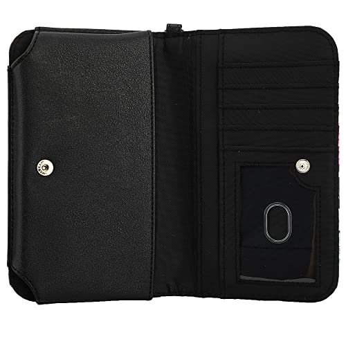 Bioworld Harry Potter Hogwarts Chibi Characters & Icons All Over Print White Tech Wallet #TOP2