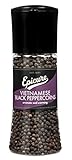 Epicure Vietnamese Black Peppercorns Freshly Ground Seasoning Grinders, 145 g (Pack of 1)