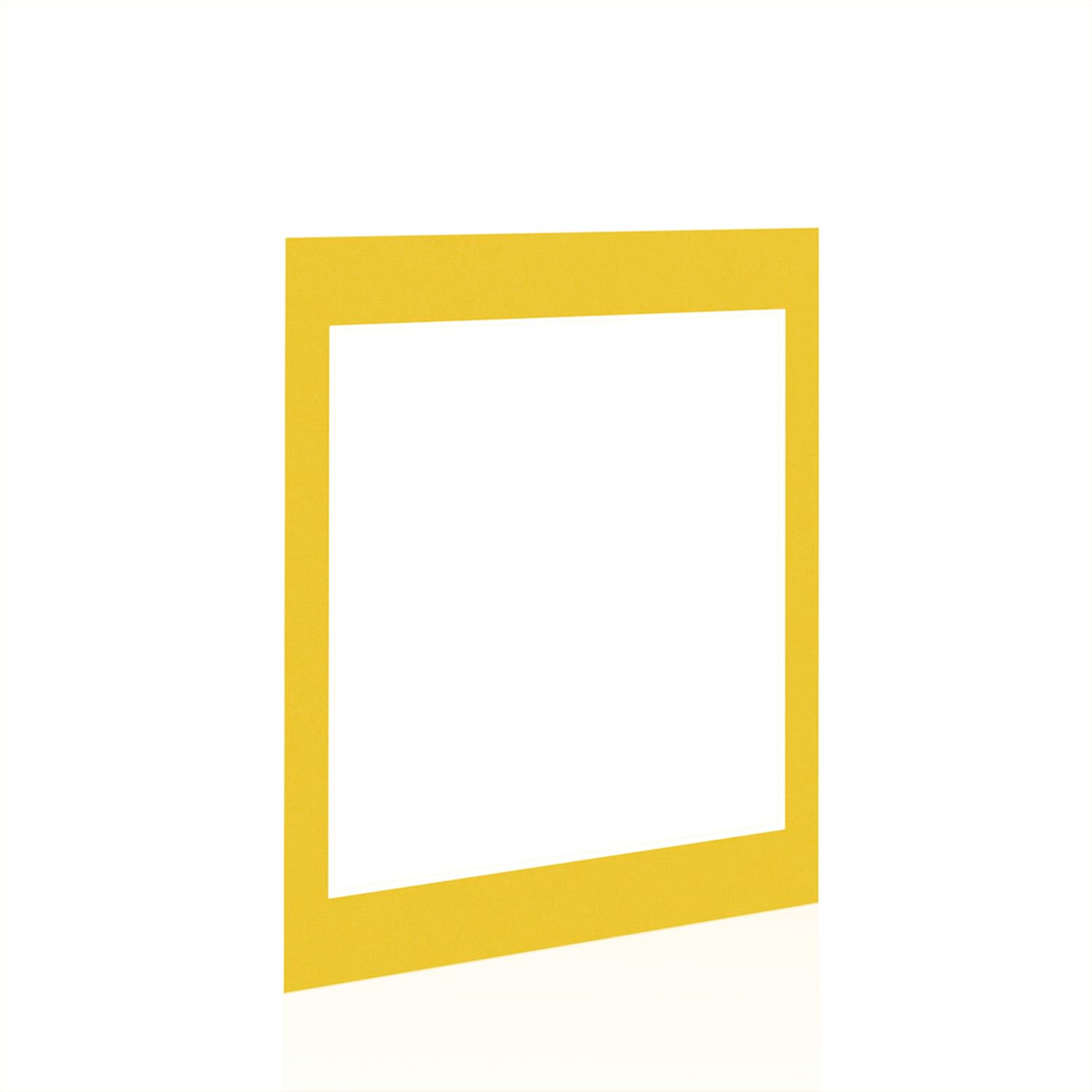 Procut Global 16x12" Bright Yellow Picture Mount - Fits 12x10" Aperture — image 1