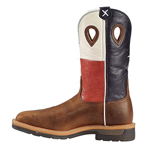 Image of Twisted X Men's 12 inch Pull on Steel Toe Western Work Boot