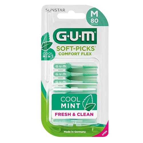 Gum Scovolino Soft-Picks Comfort Flex Cool Mint Medium, 80 Scovolini