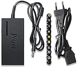 cargador portatil universal trust 10 conectores unidades intercambiables (diámetro externo * Diámetro Interno):6.0mm*4.0mm 6.3mm*3.0mm 5.5mm*2.5mm 5.5mm*2.1mm 5.5mm*1.9mm 5.5mm*1.7mm 5.0mm*1.1mm Core Pin 4.8mm*1.7mm 4.0mm*1.7mm 3.5mm*1.35mm