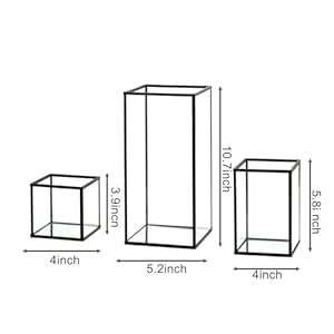 PHOSPHOR Glass Hurricane Candle Holder Set of 3 PCS Black Hurricane Candleholders for Wedding Party Holiday Birthday Home Decor Lanter PHOSPHOR Glass Hurricane Candle Holder Set of 3 PCS Black Hurricane Candleholders for Wedding Party Holiday Birthday Home Decor Lanter