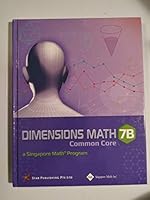 Dimensions Math 7B Common Core 981443177X Book Cover