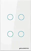 Interruptor 4x2 Smart Wifi Inteligente Nova Digital 4 Botões Lite