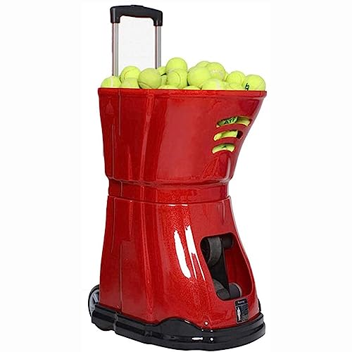 Yarsanor Tennis Launcher, Serve Frequency 2-6 Seconds Smart High-Speed Tennis Ball Launcher, Automatic Tennis Ball Launcher for Training and Practice with Smart App Control(Size:110V)