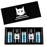 Böser Kater Blackberry Gin & Two Faced Gin in großen 0,1l Miniaturflaschen - Insgesamt 200ml Gin
