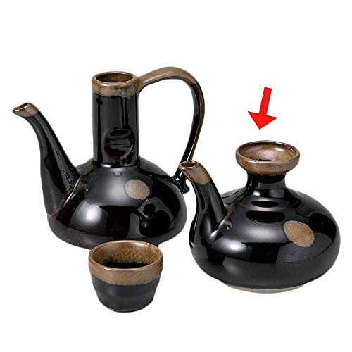 ノーブランド品 天目燗瓶 330cc