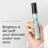 Cureskin Under Eye Gel for Dark Circles for Women and Men | Bio-Peptide Under Eye Gel to Reduce Dark Circles, Puffiness & Wrinkles | Under Eye Cream for Men and Women - Image 2