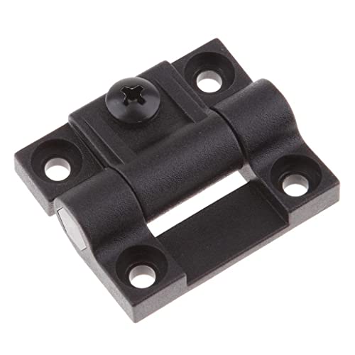 zalati Hinge with 4 Holes Replacement for Door Position Control #E6301-20 Black, 160° Angle - Image 2