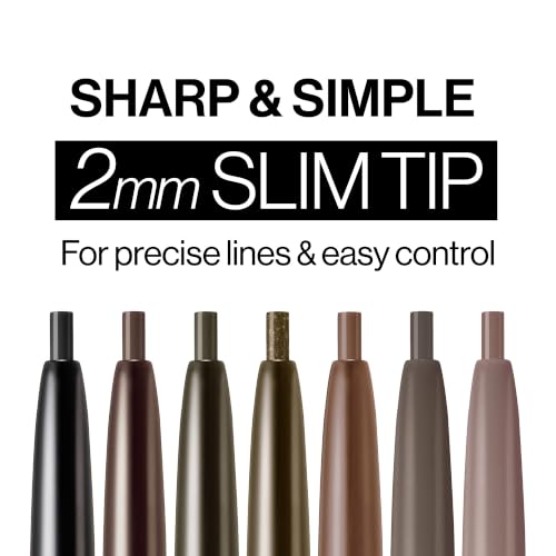 Image of CLIO Sharp So Simple Waterproof Pencil Liner, 2mm Ultra Slim Precision Tip, Smooth Tug Free, Smudge Resistant Long Wear Formula, Clean Eye Definition, Easy Control For Daily Makeup (013 Roasted Pink)
