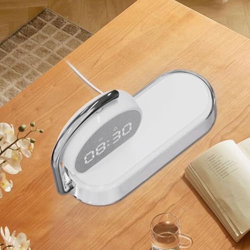 Luz de Lectura de Carga Inalámbrica y Lámpara de Noche Ajustable 7