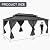 12' x 20' Hardtop Gazebo with Galvanized Steel Double Roof, Heavy Duty Outdoor Gazebo with Netting & Curtains for Patio, Backyard, Deck & Lawn