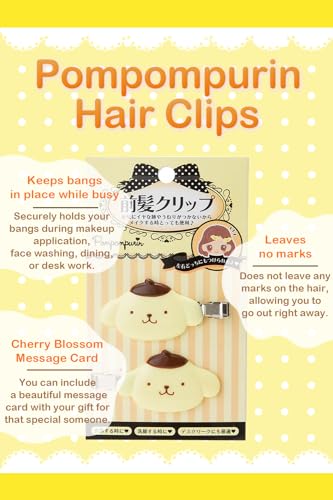 Pinza para cabello SanrioOriginal Pompompurin Horizontal miniatura 2
