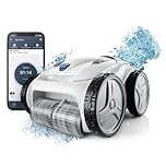 Polaris P965IQ Sport Robotic Vacuum Cleaner with App Remote Control, Extra Large Filter Canister, 70 Ft Cable & Caddy for In Ground Swimming Pool, Multi-Colored