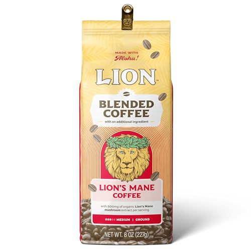 Lion’s Mane Coffee Medium Roast 8oz