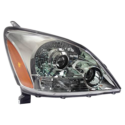 Image of TRQ Driver and Passenger Side Headlight Assembly 2 Piece Set Halogen Compatible with 2003-2009 Lexus GX470