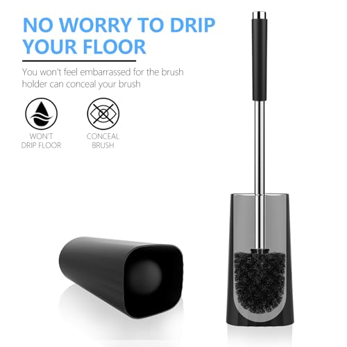 Setsail K011 Toilet Brush, Compact Size Toilet Bowl Brush And Holder Toilet Brushes thumb #5