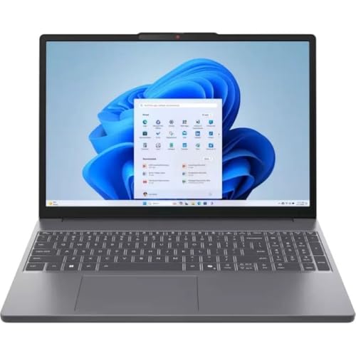 Image of Lenovo IdeaPad Slim 3 15.3 inch WUXGA Touchscreen Laptop, AMD Ryzen 7 8840HS, 16GB RAM 512GB PCIe SSD, Wi-Fi 6 USB-C Backlit Keyboard Webcam, Windows 11 Luna Gray