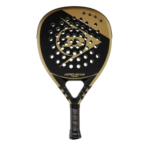 Dunlop Aero-Star Team (2023) Padel Racquet - Black/Gold