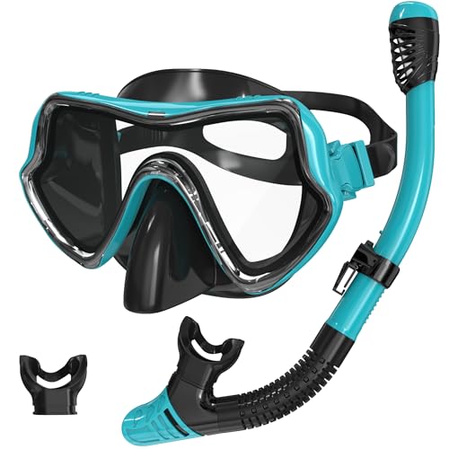 Masque de plongée avec tuba pour adultes pour vos vacances d'été à la mer