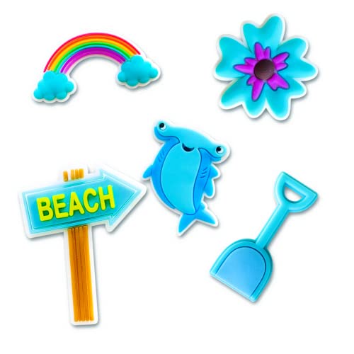 25 40Pcs Summer Shoe Decoration Charms,Beach Croc Charms For Kids Boys Girls Teens Adult Men Women Party Gifts (25) #TOP1