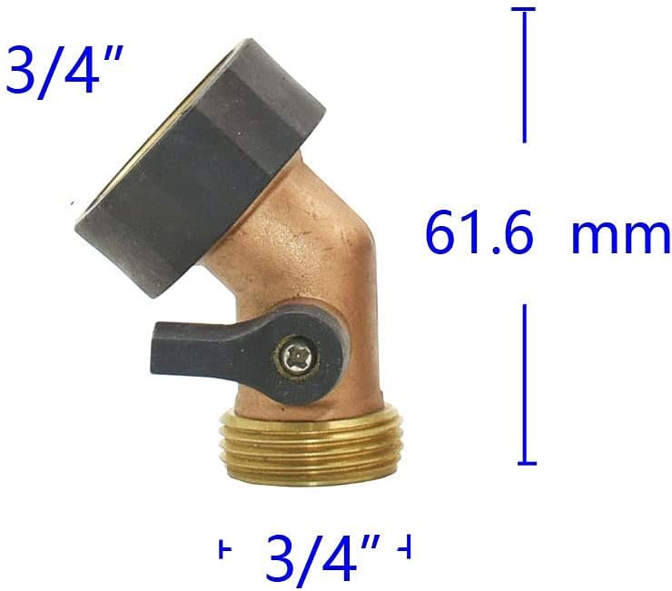 Spray Water Connection 3/4 Inch 4-way Brass Plastic Garden Hose Dispenser Y-type Watering Connector Dispenser For Outdoor Faucets And Faucets (Color : Pink)