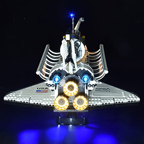 LIND Led Beleuchtungsset Mit Fernbedienung für Lego 10283 Creator Expert NASA Space Shuttle Discovery, Licht Set… – Bild 7