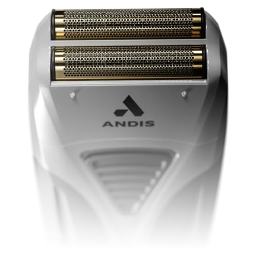 Image of Andis TS-2 17255 Pro Foil Lithium Titanium Foil Shaver, Cord /Cordless, Smooth Shaving Cordless Shaver with Charger, Black