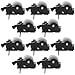Abaodam 10Pcs Clockwork Legged Robot Windup Mechanism Wind Up Robot Clockwork Legged Movement Mechanism Part DIY Windup Car Toys for DIY Crafts Movement Tools