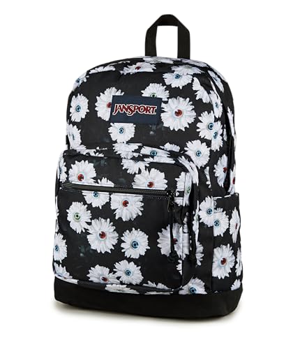 Image of JanSport Right Pack Backpack - Durable Daypack with Padded 15 inch Laptop Pocket, Eyeball Blossom, One Size