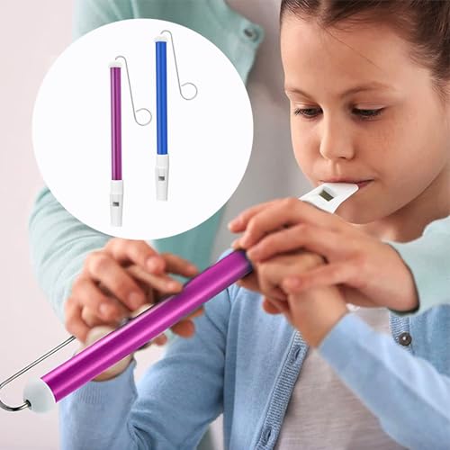2 Stück Lotusflöte,Seifenblasen Pfeife,Flöte,Slide Whistle Instrument Kinder,Kunststoff Schiebepfeife,Tröte,für Jungen Und Mädchen Zum üben Von Musik,Professionelles Musikinstrument für Anfänger