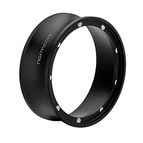 Normcore 58mm Magnetic Dosing Funnel V2, Espresso Coffee Dosing Ring, 28mm Anodized Aluminum with 8 Neodymium Magnets Fits 58mm Breville Portafilter