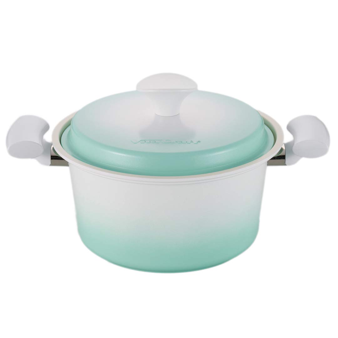 Amazon｜ビタクラフト ライト 両手鍋21㎝ グリーン No.1007