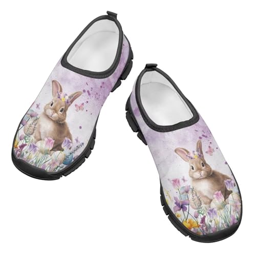 Easter Shoes for Girls Holiday Casual Shoes Trendy Kids Slip On Sneakers3