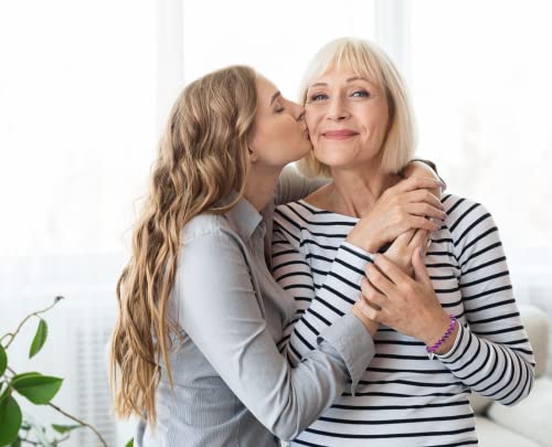 65th Birthday Gifts for Women, Amethyst Beads Birthday Bracelet for Woman Truning 65 Years Old Jewelry Gift for Her Women Mom Sister Best Friend Wife Boss Birthday Gifts4
