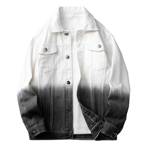 Chaqueta vaquera para hombre estilo casual moderno miniatura 1