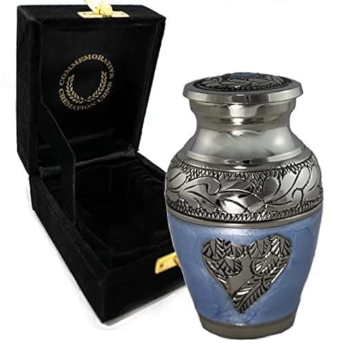 Image of Angel Blue Cremation Urns for Human Ashes Adult Male Urns for Ashes