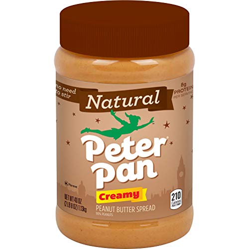 Peter Pan Natural Peanut Butter Creamy Peanut Butter 40 Oz